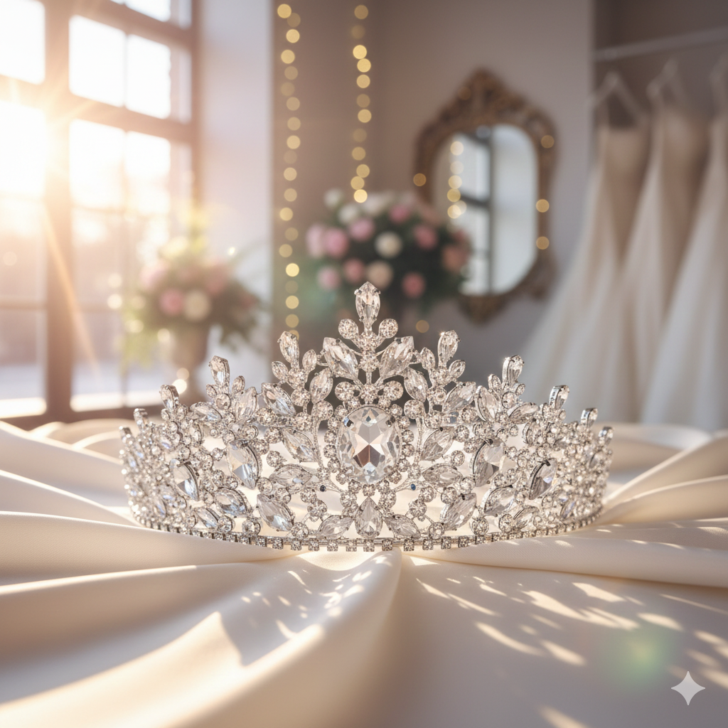 Tiara "Crystal Bride Aurora"