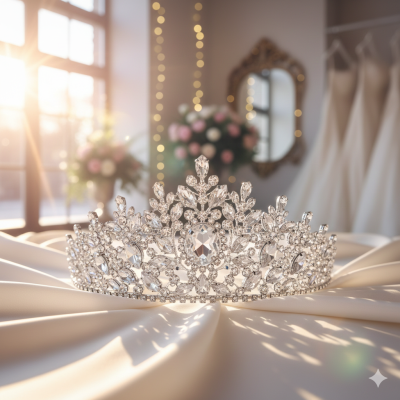 Диадема «Crystal Bride Aurora»